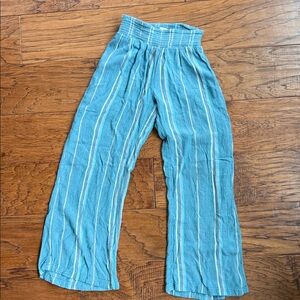 Girl’s O'Neill Teal Textured Pants